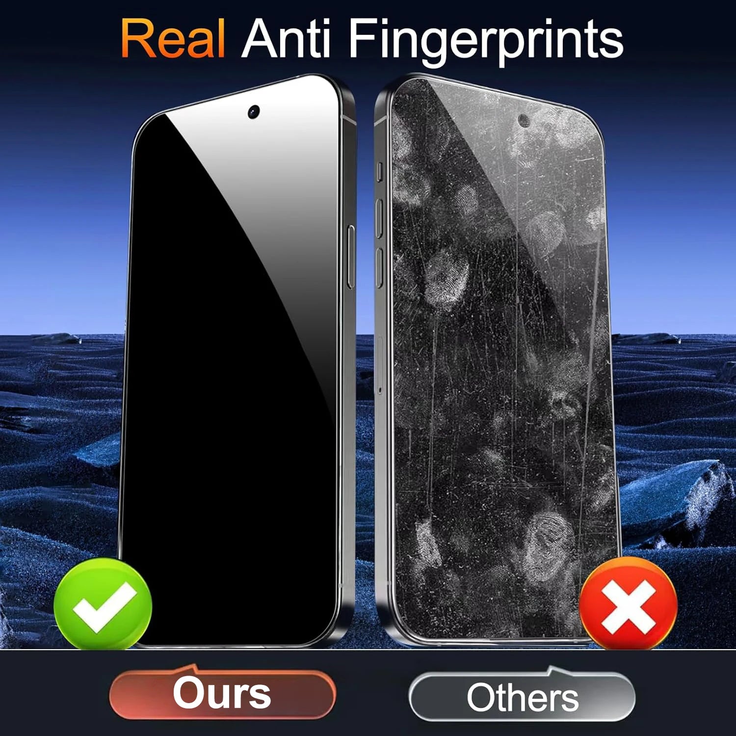Anti Spy Tempered Glass for Iphone 17/17 Air/17 Pro/17Promax 9H Hardness Case Friendly Screen Protector with Easy to Install Kit